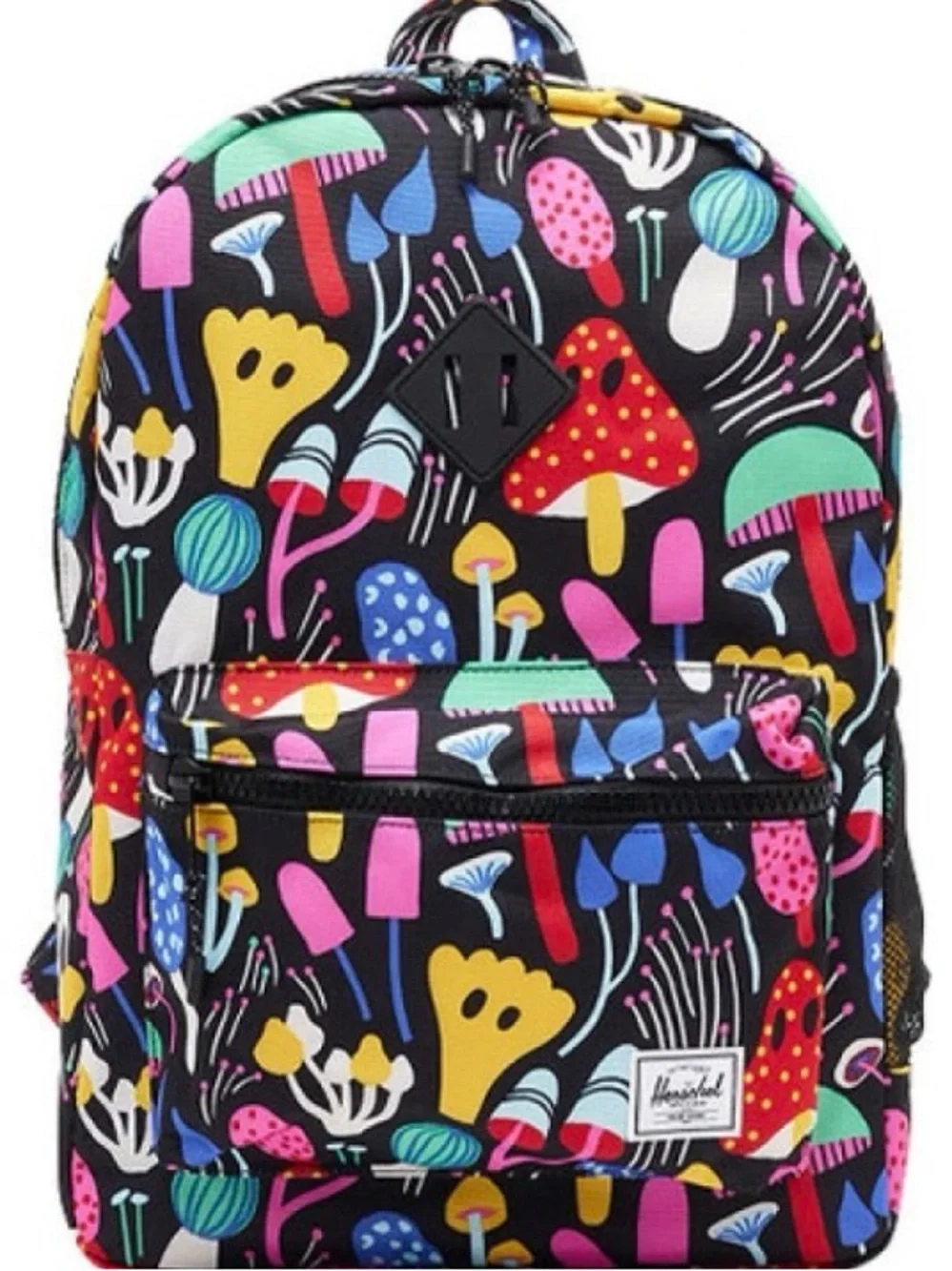 Hershel Large Mushroom Print Backpack NWOT